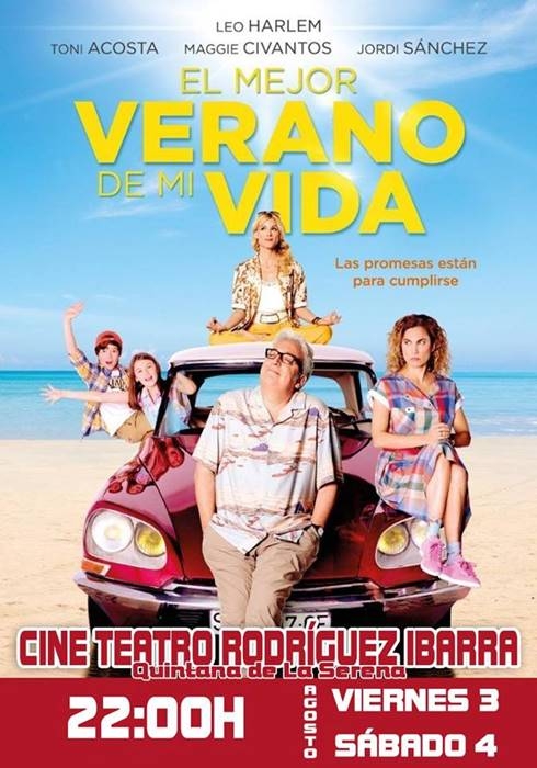 Proyección «El mejor verano de mi vida» || Cine Teatro Rodríguez Ibarra
