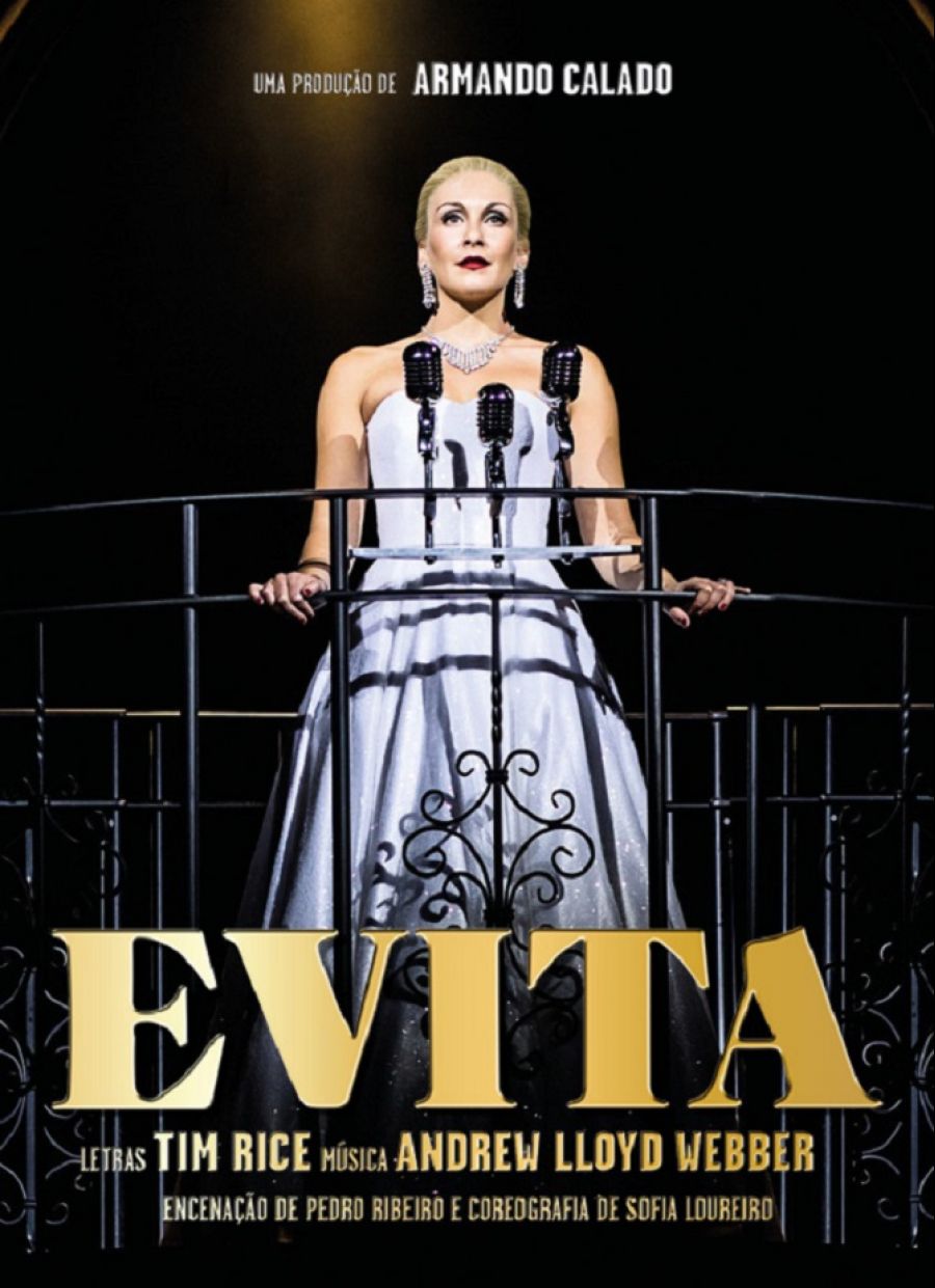 Musical Evita estreia-se em  Portugal em março de 2022