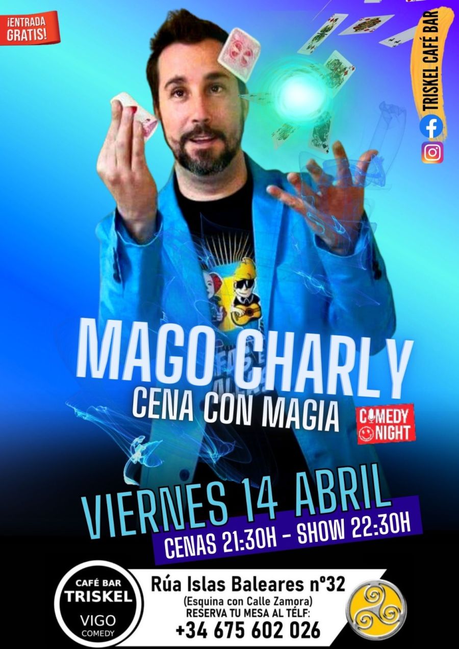 Mago Charly Braun Noche de Magia en Vigo