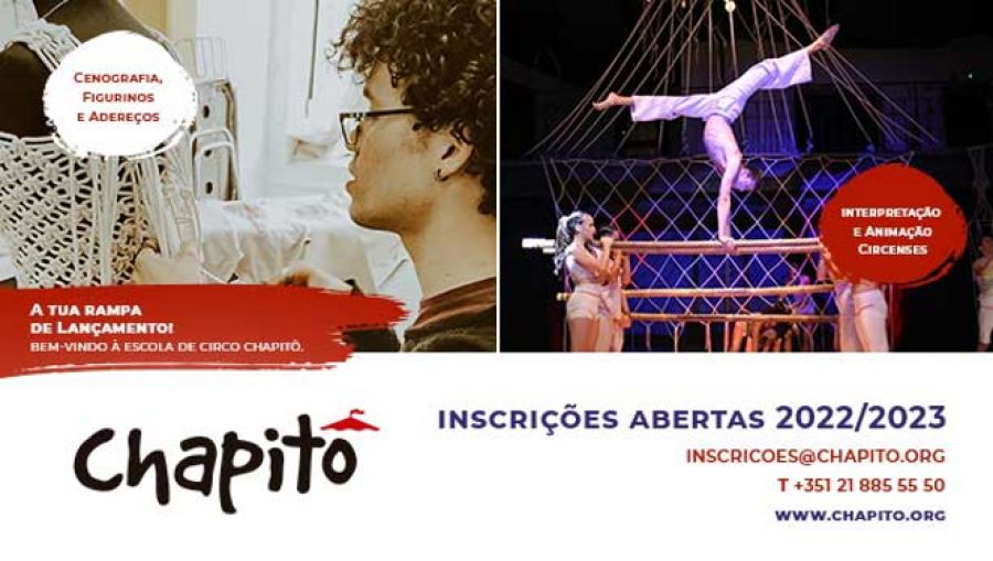 Inscrições abertas para Escola de Circo do Chapitô