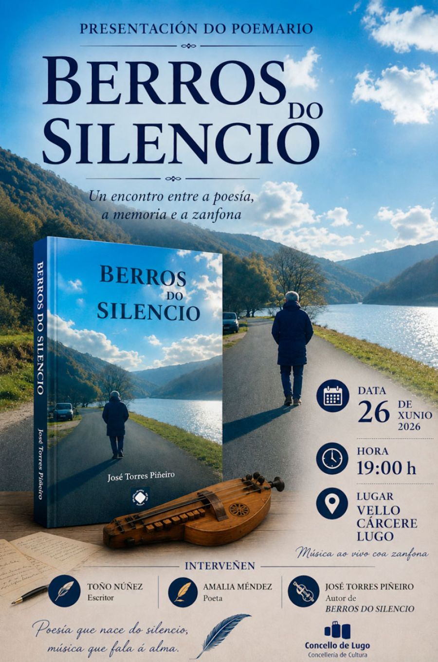Presentación poemario 'Berros do silencio'