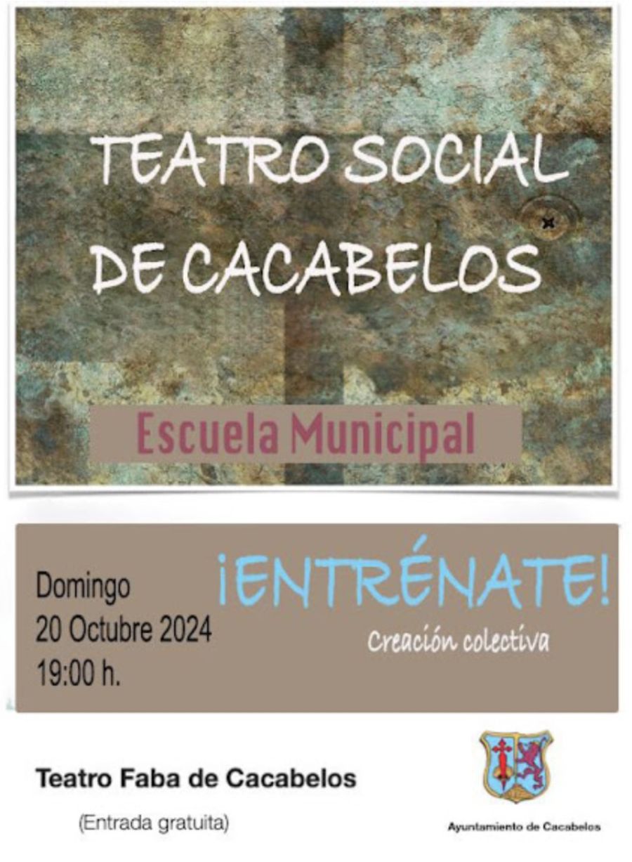 ¡Entrénate! | Escuela Municipal de Teatro