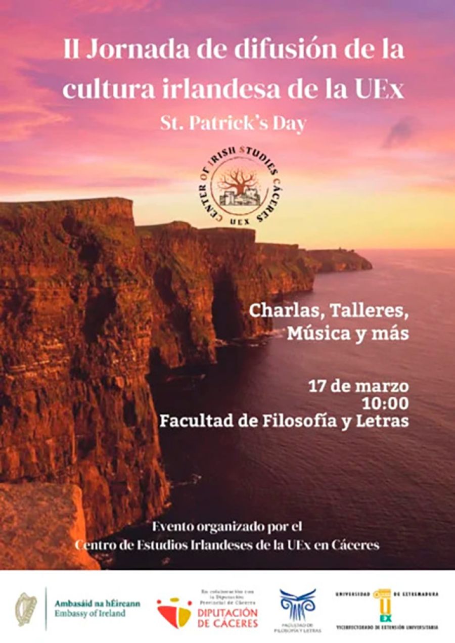 II Jornada de difusión de la cultura irlandesa de la UEX 
