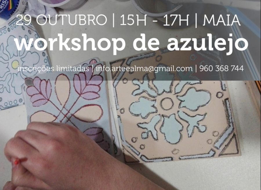 Workshop de Azulejo - Corda Seca