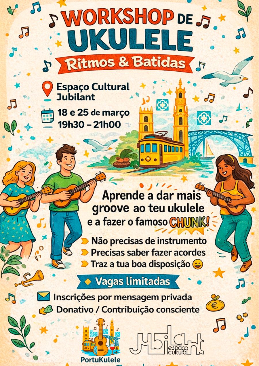 Workshop de Ukulele - Ritmos e Batidas