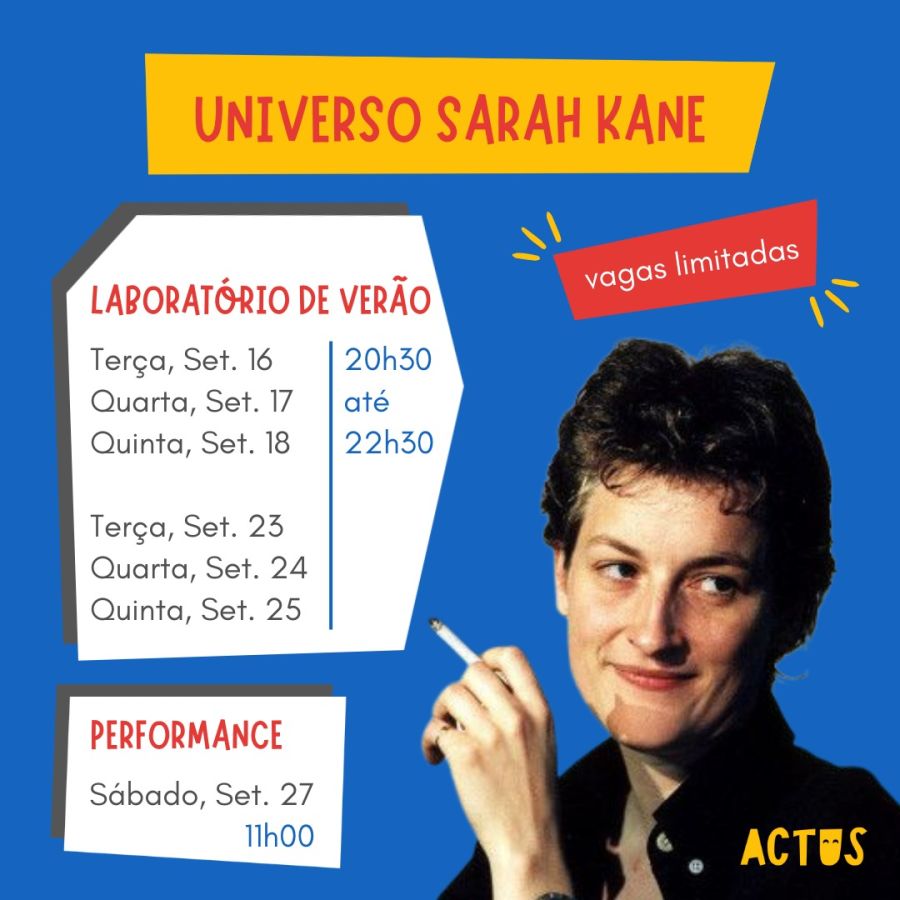 Laboratório de Verão | Sarah Kane