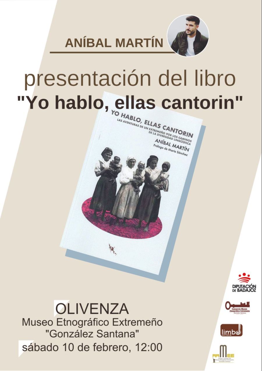 Presentación del libro 'Yo hablo, ellas cantorin', de Aníbal Martín