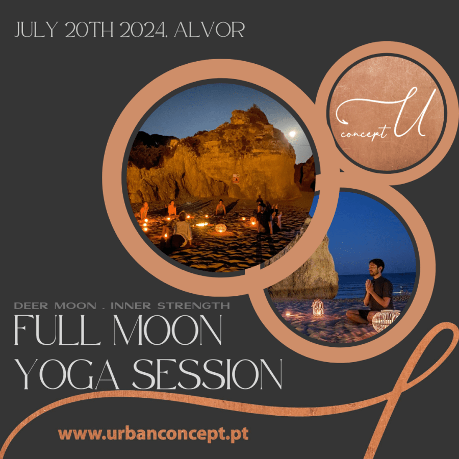 Full Moon Yoga Session - Deer Moon - Inner Strenght