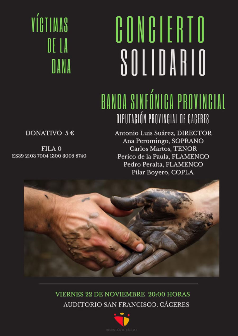 CONCIERTO SOLIDARIO | Víctimas de la DANA