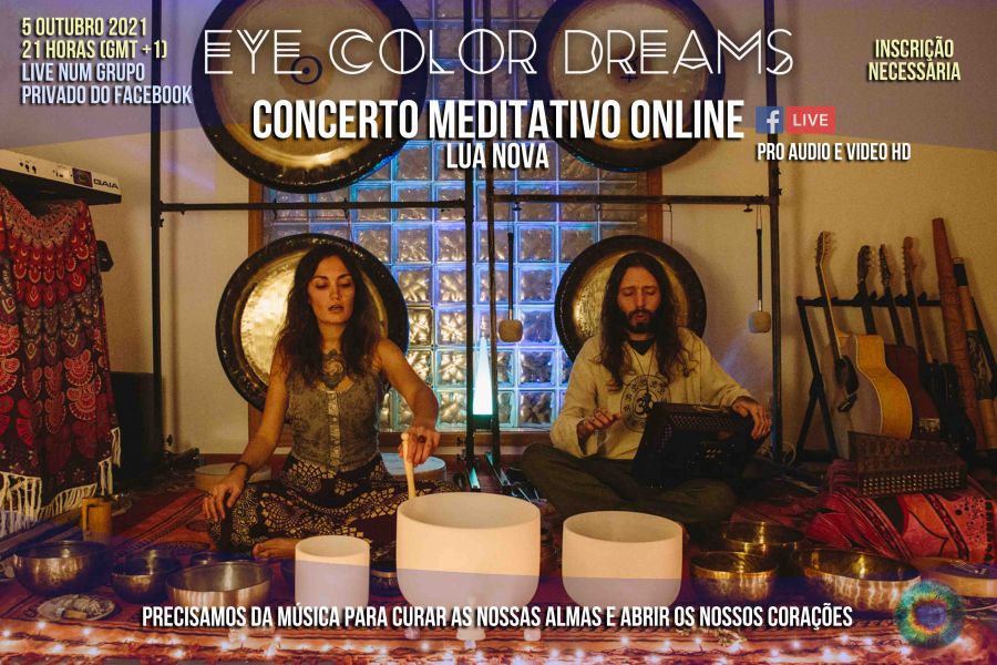 Concerto Meditativo Online (Lua Nova) - Eye Color Dreams