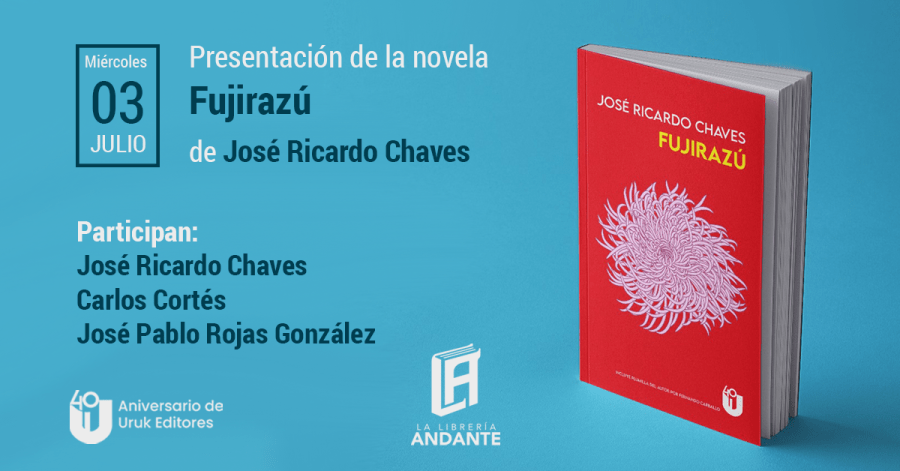 Presentación de novela. Fujirazú, de José Ricardo Chaves 