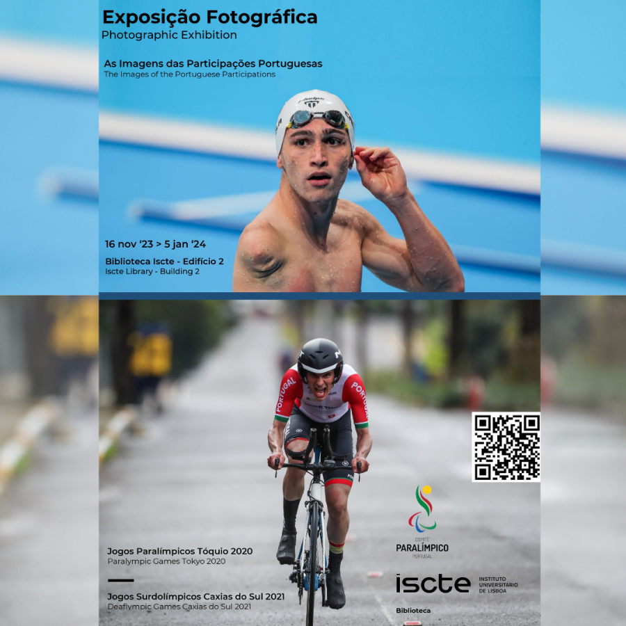 Exposição Fotográfica 'Jogos Paralímpicos Tóquio 2020 & Jogos Surdolímpicos Caxias do Sul 2021 : as imagens das participações portuguesas'