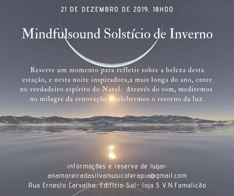 MindfulSound Solestício de Inverno: Som e Meditação
