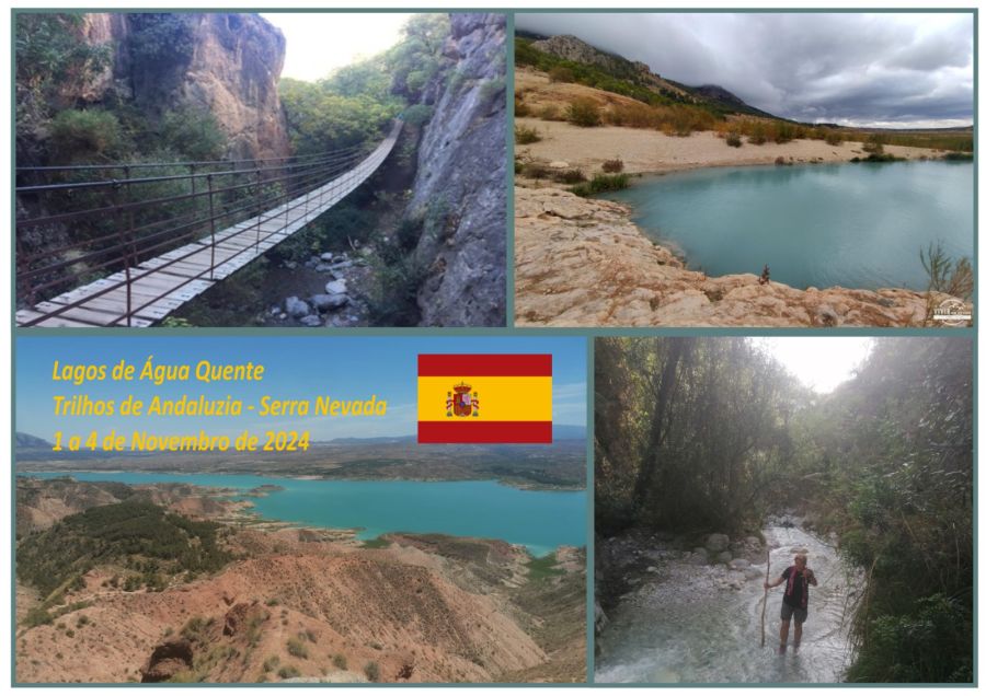 Lagos de água quente ,Trilhos de Andaluzia ,Serra Nevada 