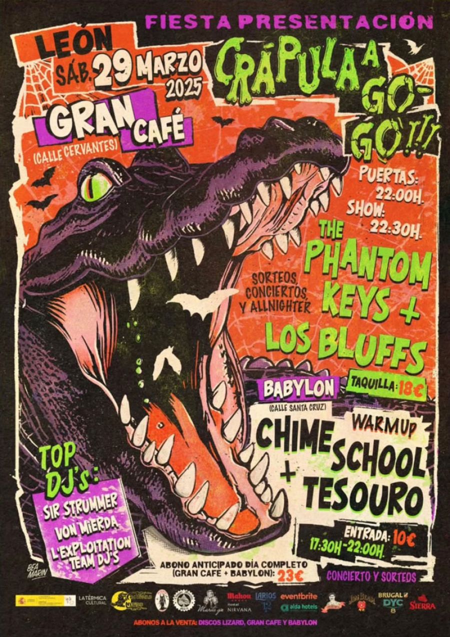 FIESTA PRESENTACIÓN (León) | Crápula A Go-Go 2025