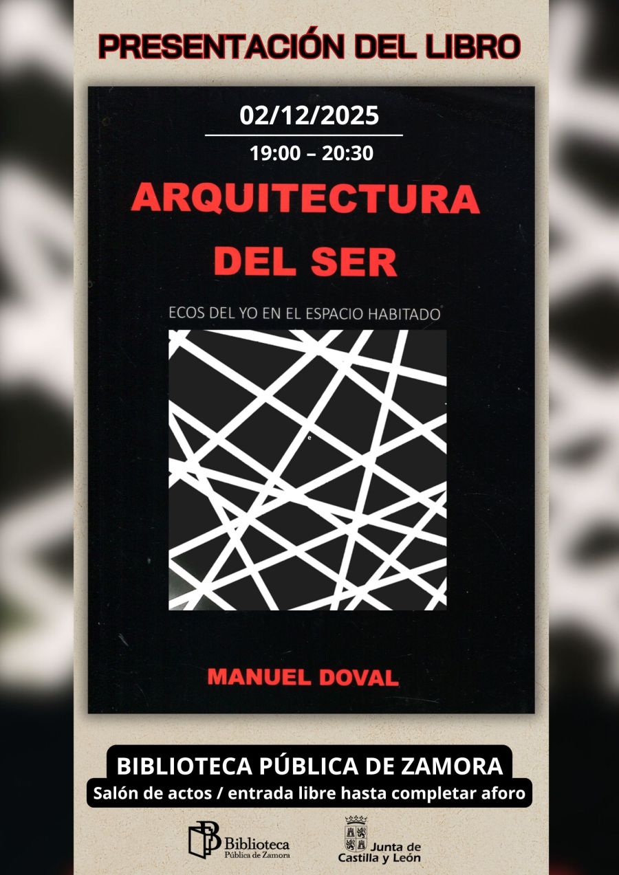 Presentación del libro 'Arquitectura del ser', de Manuel Doval