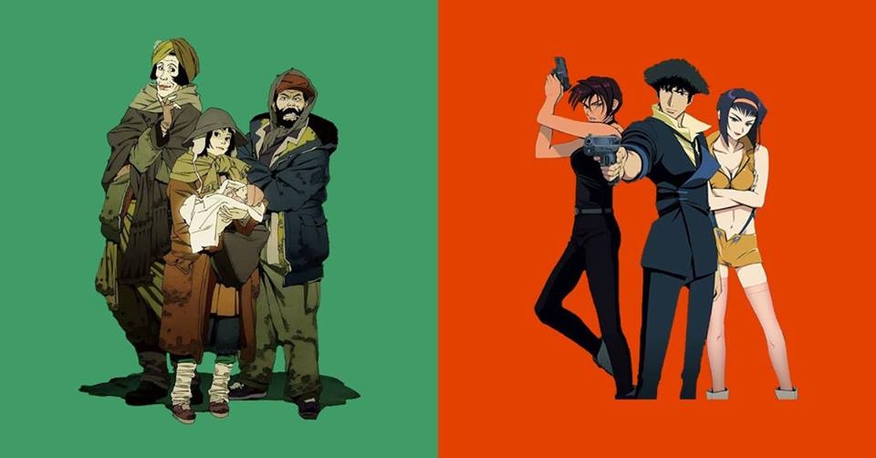 Maratón anime nostálgico. Tokyo Godfathers & Cowboy Bebop
