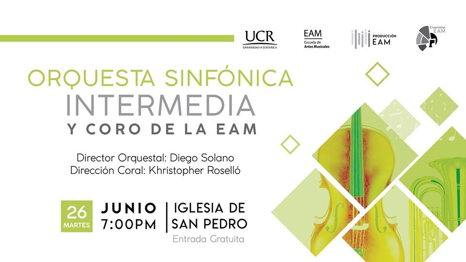 Concierto con la Orquesta Sinfónica Intermedia y el Coro EAM