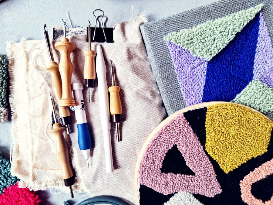 Workshop: Punchneedle Fada-do-lar iniciação com Rita KROH