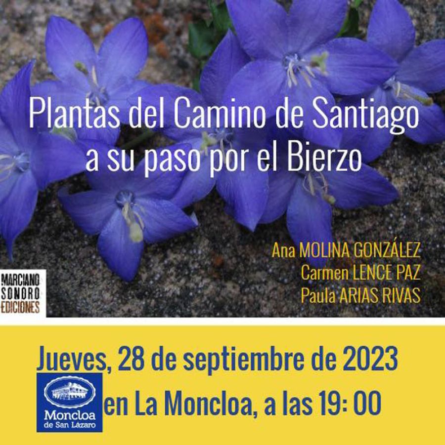 Presentación del libro 'Plantas del Camino de Santiago a su paso por el Bierzo'