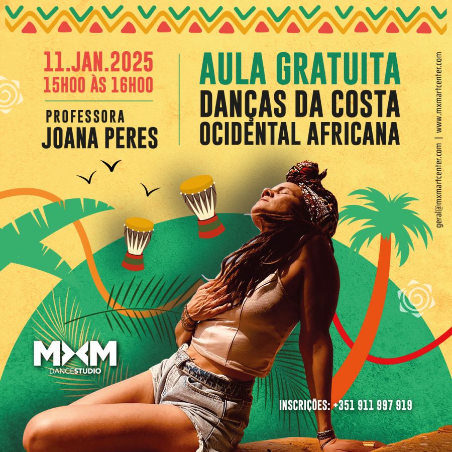 Aula Aberta de Danças da Costa Ocidental Africana