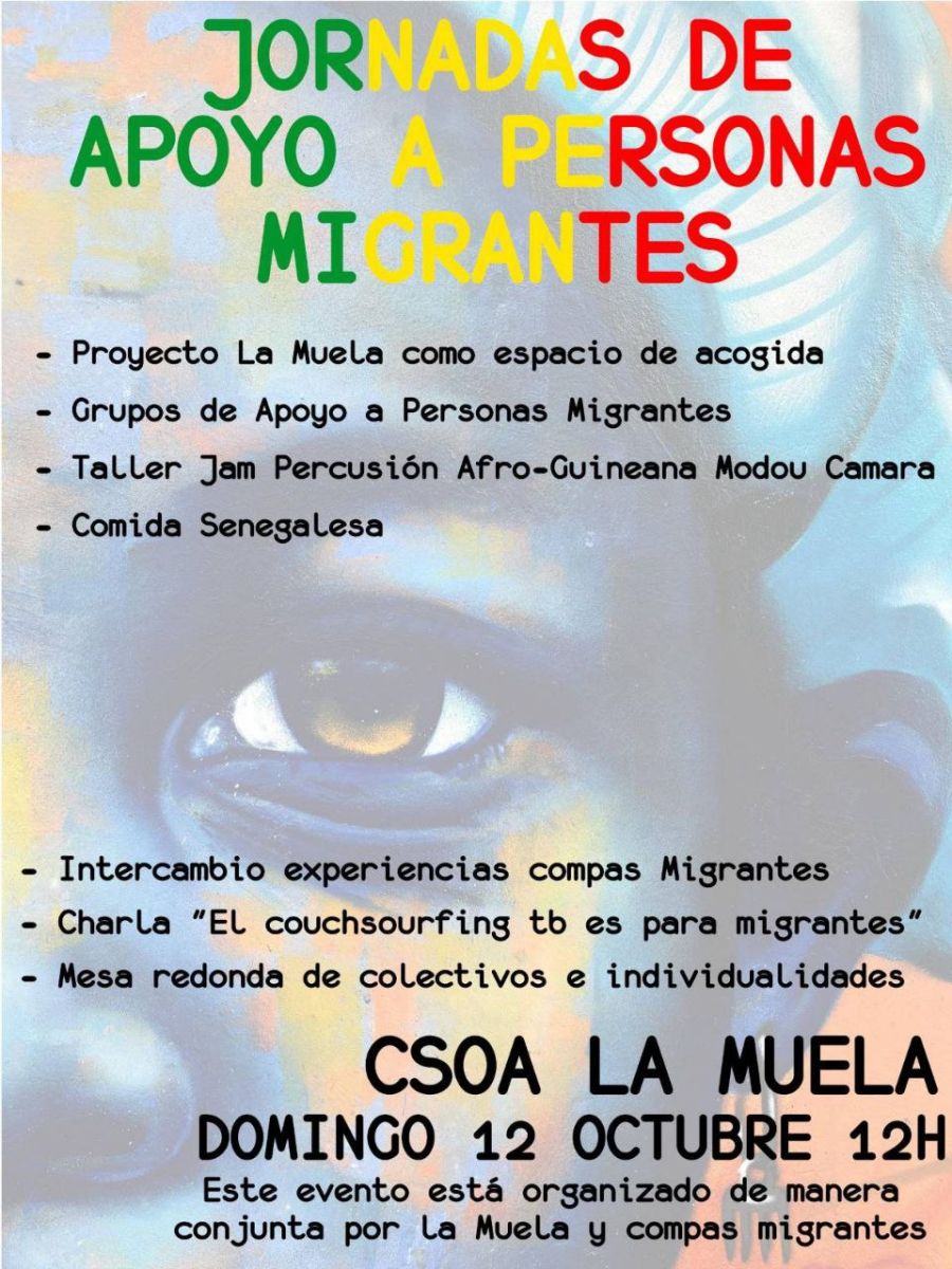Jornadas de apoyo a personas migrantes