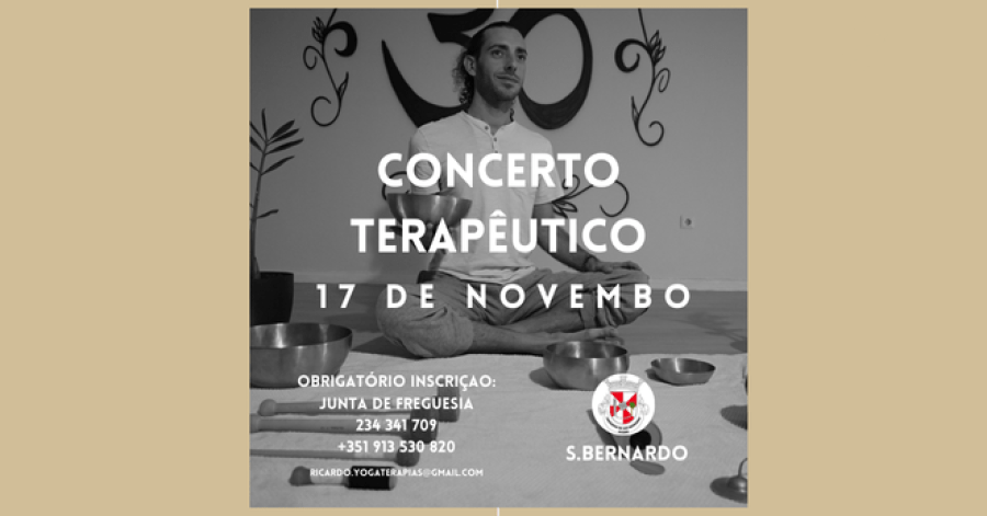 Concerto Terapêutico com Taças e Gongo