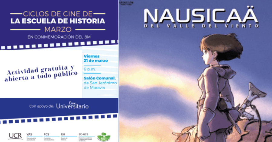 Cine comunitario. Nausicaä del Valle del Viento