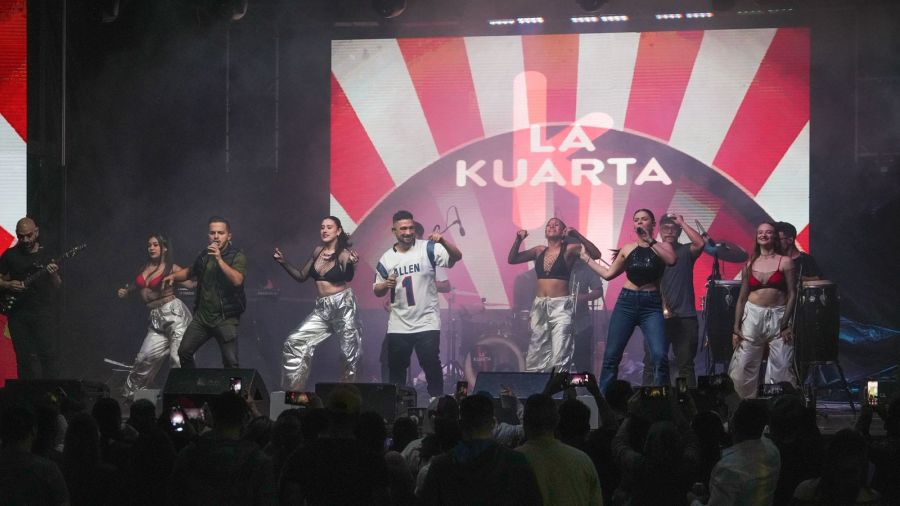 fFiestas de Zapote 2025. Concierto. La Kuarta