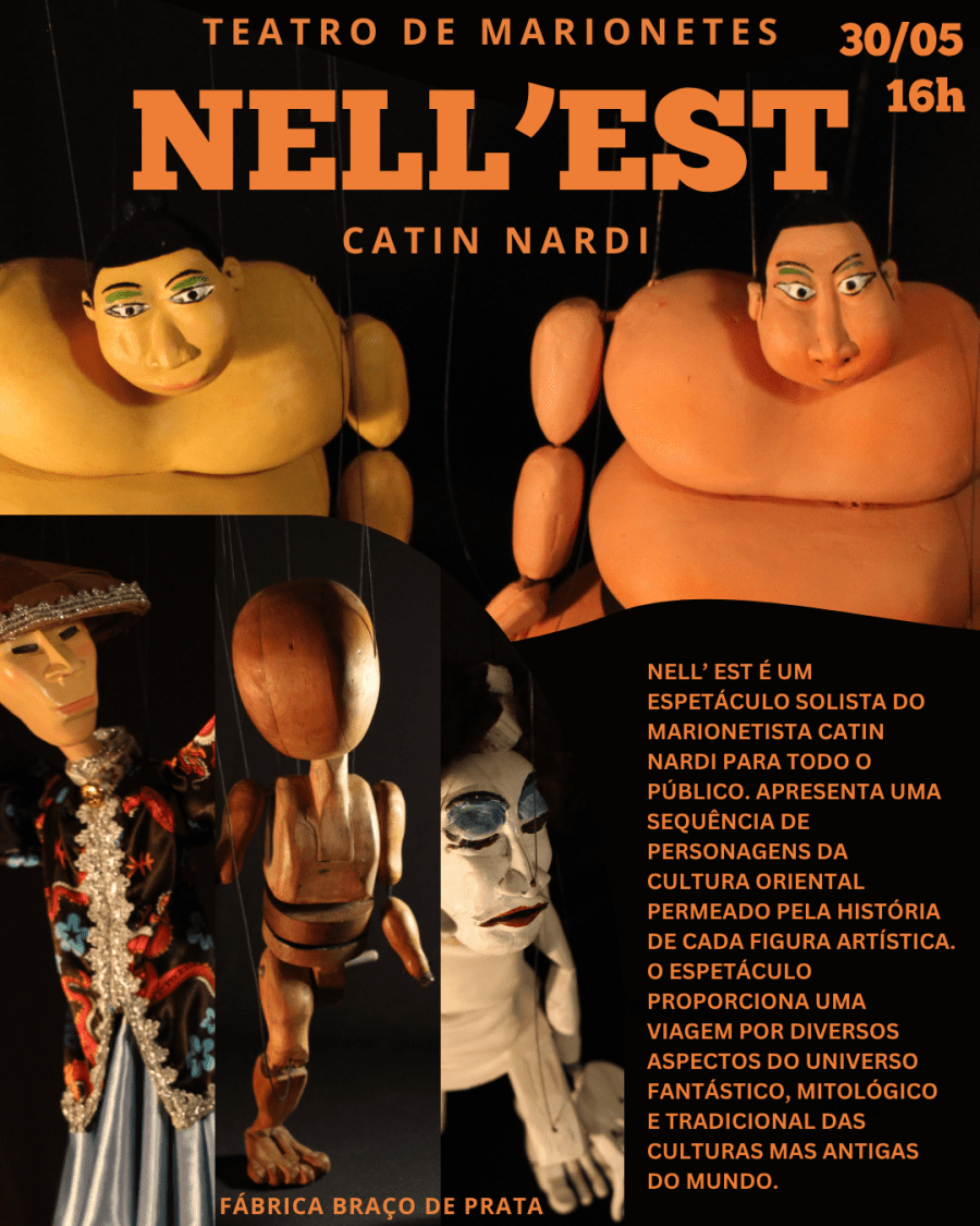 NELL'EST - Teatro de Marionetes com Catin Nardi