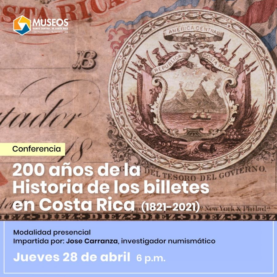 200 años de historia de los billetes en Costa Rica