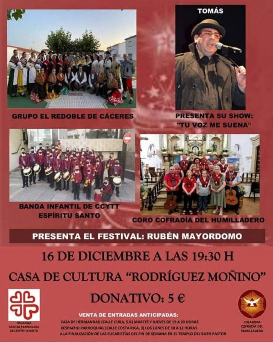 Festival Solidario a beneficio de Cáritas