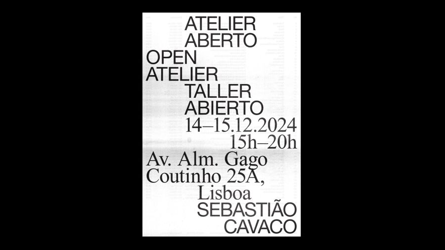 ATELIER ABERTO - Sebastião Cavaco