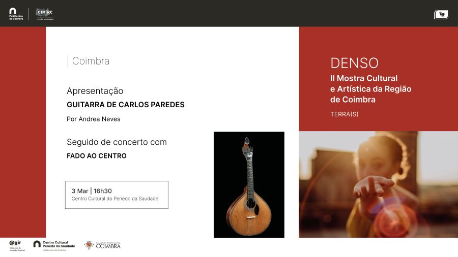 Apresentação da guitarra de Carlos Paredes e concerto pelo Fado ao Centro 