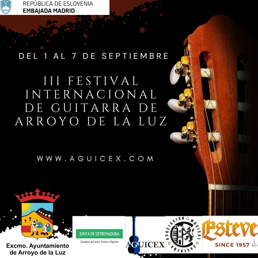 III FESTIVAL INTERNACIONAL DE GUITARRA DE ARROYO DE LA LUZ