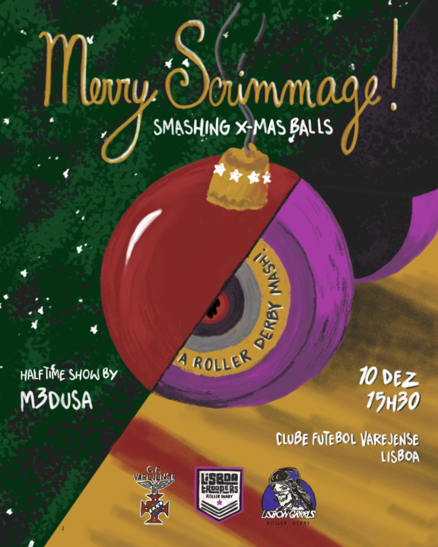 Merry Scrimmage - a Roller Derby Game!