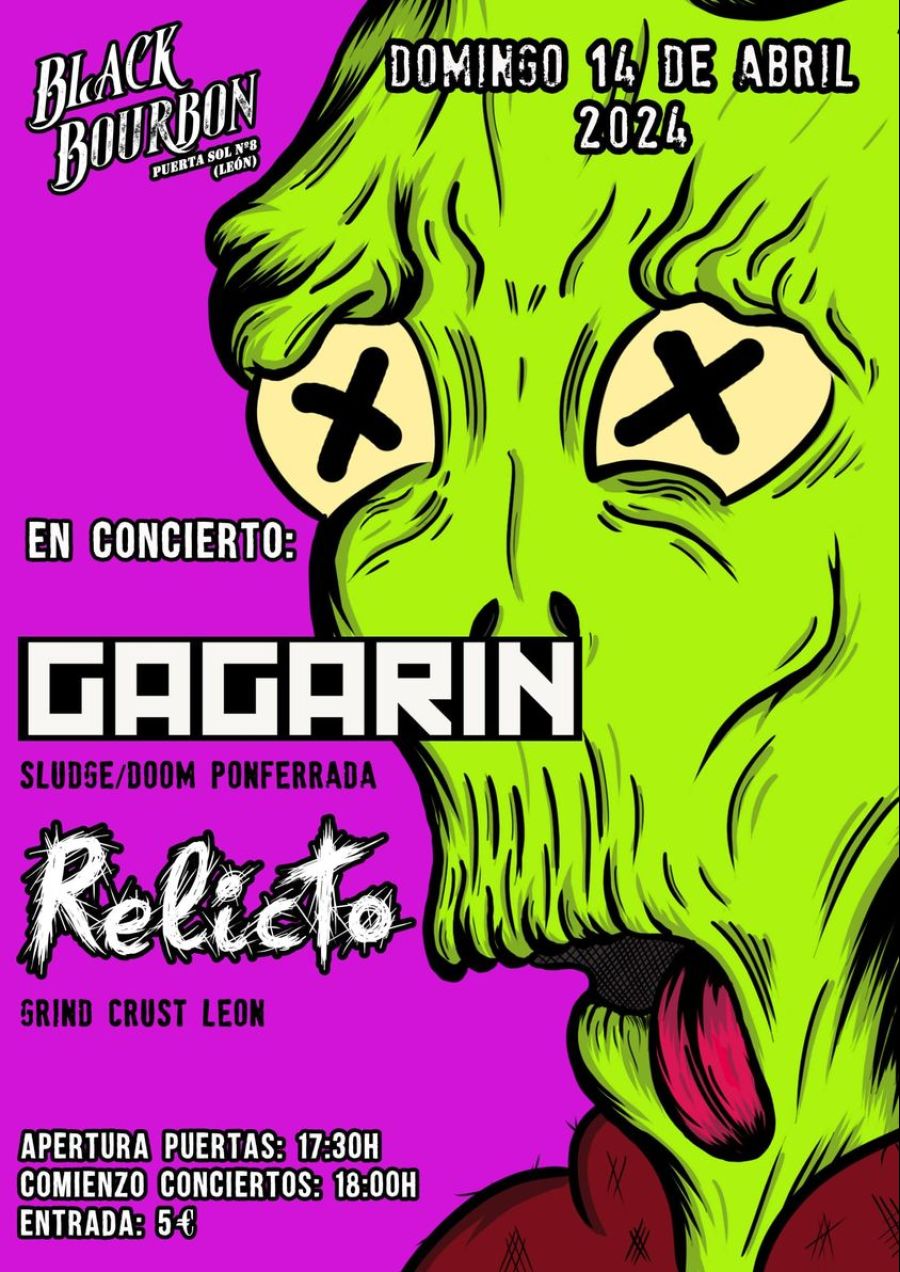 CONCIERTO | Relicto + Gagarin
