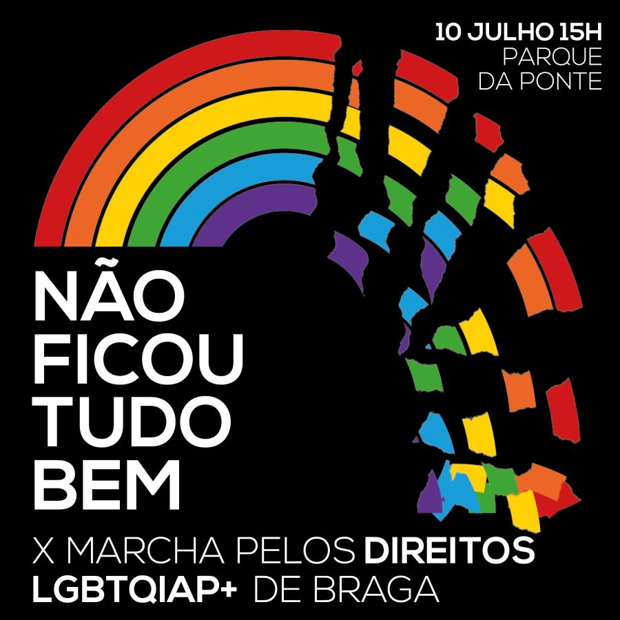 X Marcha pelos Direitos LGBTQIAP+ de Braga