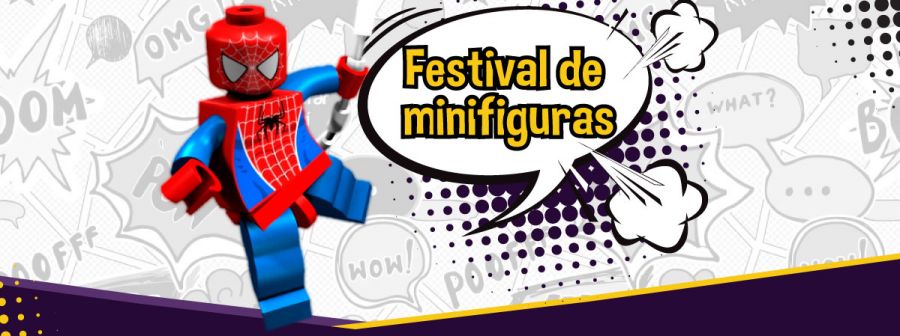 Festival de minifiguras en Chepe. Spiderman, X-Men, Goku