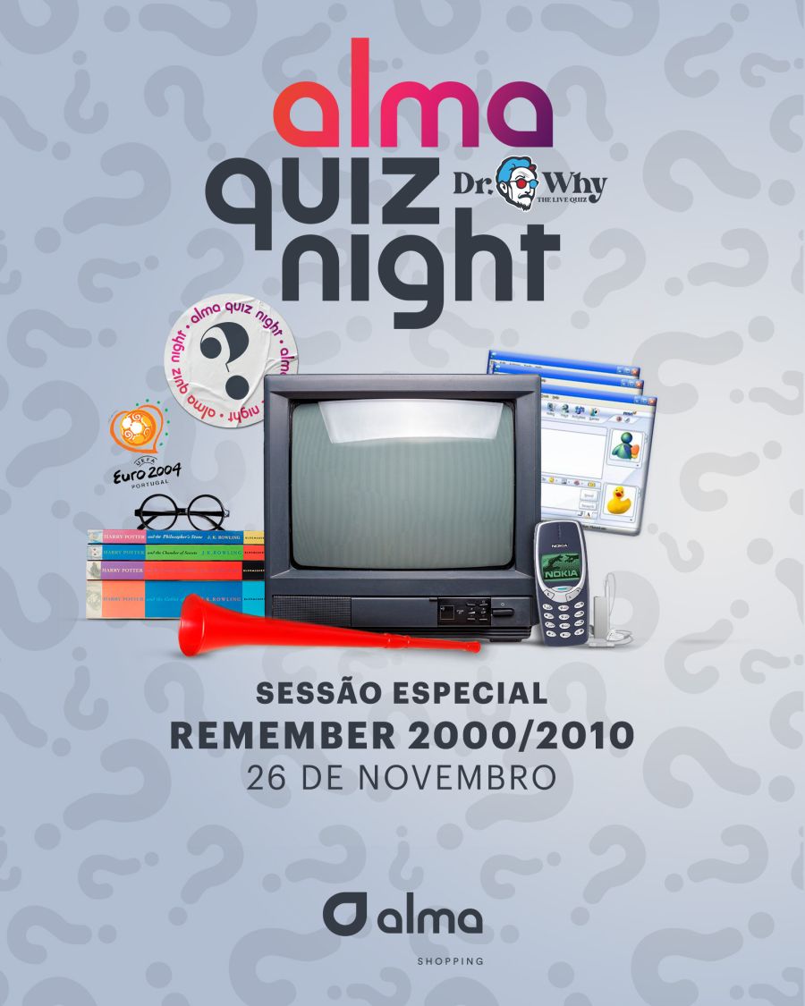 Alma Quiz Night - Edição Anos 2000 & 2010