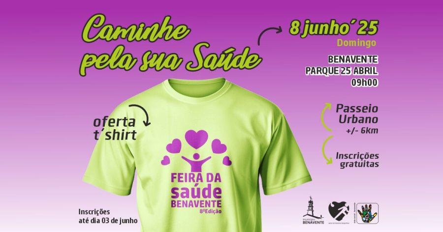 Passeio Urbano | 8ª Edição da Feira da Saúde de Benavente