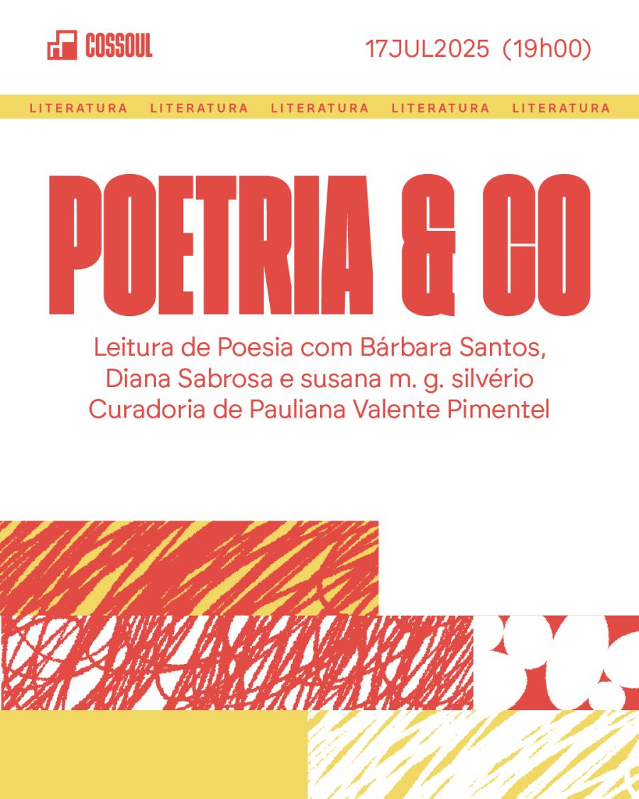 poetria & Co. com Bárbara Santos, Diana Sabrosa e susana m. g. silvério