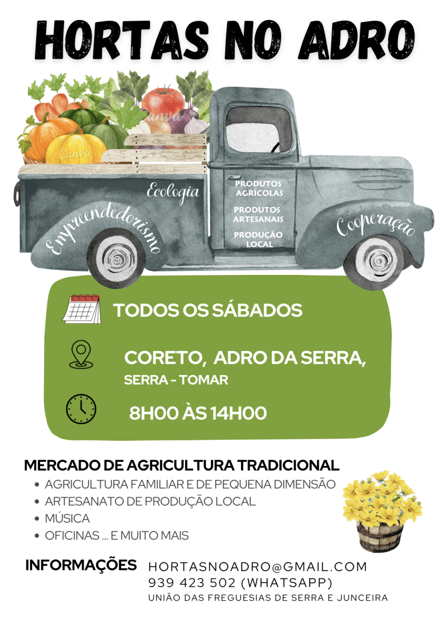 Hortas no Adro - Serra, Tomar