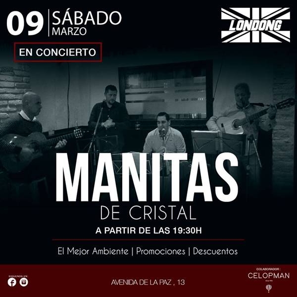 Concierto: MANITAS DE CRISTAL // LONDONG