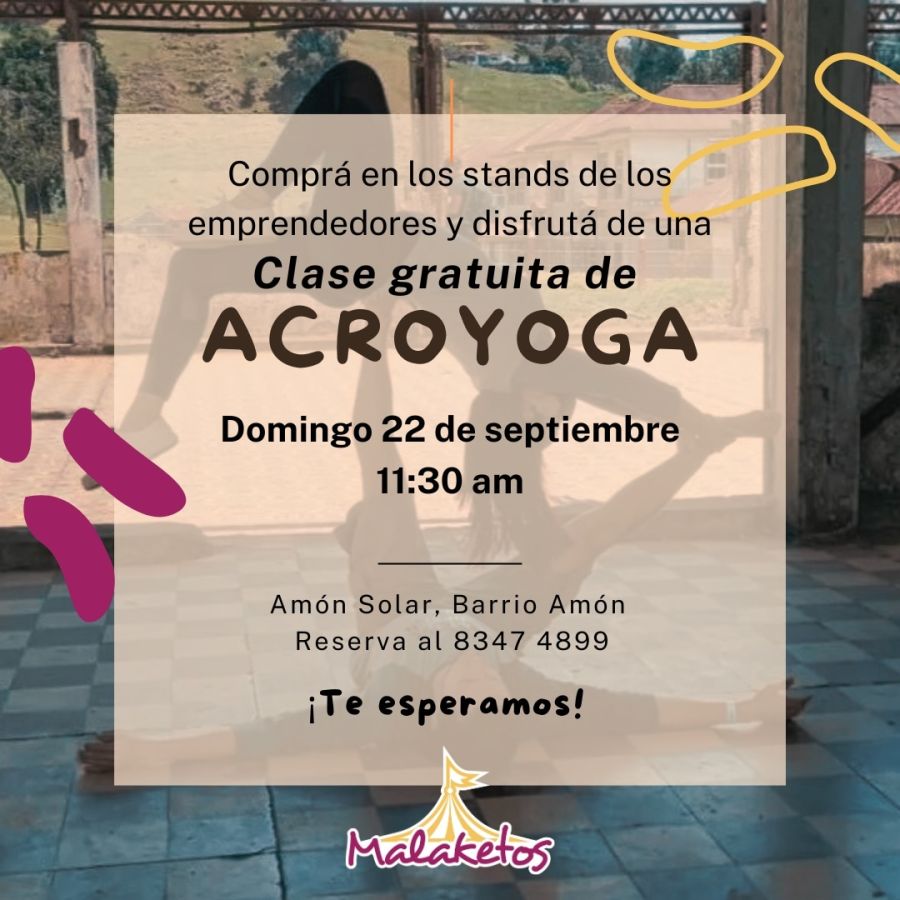 Clase Gratuita de Acroyoga