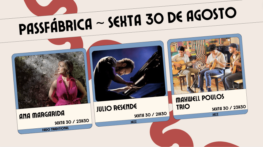 Ana Margarida / Julio Resende / Maxwell Poulos Trio