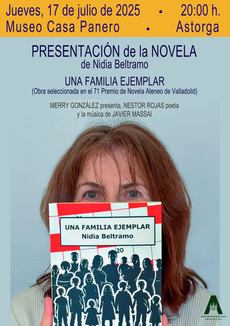 Presentación de libro UNA FAMILIA EJEMPLAR
