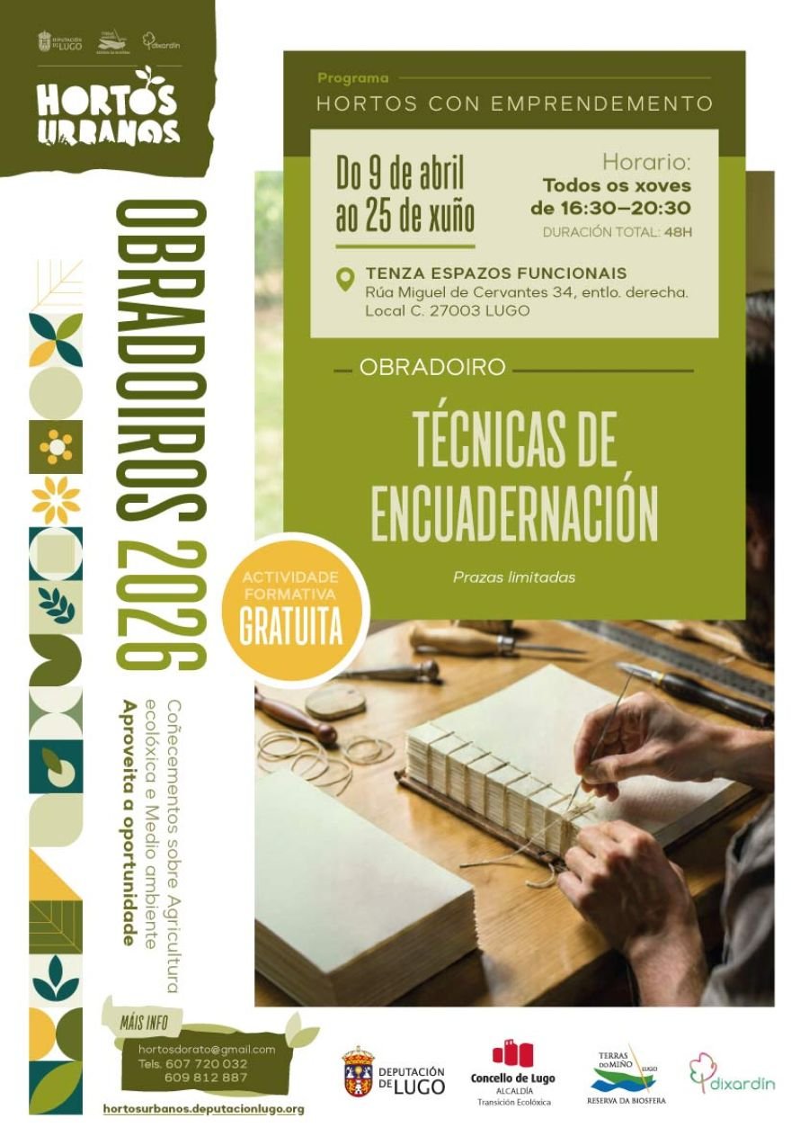 Obradoiro de Técnicas de Encuadernación