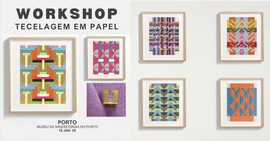 Workshop: Tecelagem em papel: pontos fundamentais