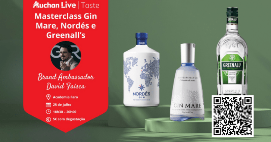 Masterclass Gin Mare, Nordés e Greenall’s